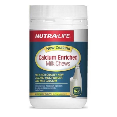 Nutralife 纽乐 高钙奶片 60粒